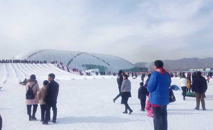充氣膜籃球館