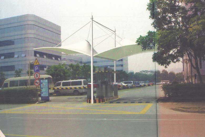 膜結(jié)構(gòu)車棚