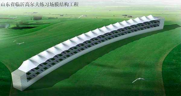雨棚膜結構