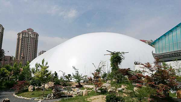 中國(guó)科學(xué)院武漢病毒研究所鄭店園區(qū)科研條件改造項(xiàng)目污水池膜結(jié)構(gòu)