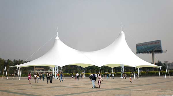 松陽縣江南東路道路及景觀膜結(jié)構(gòu)工程